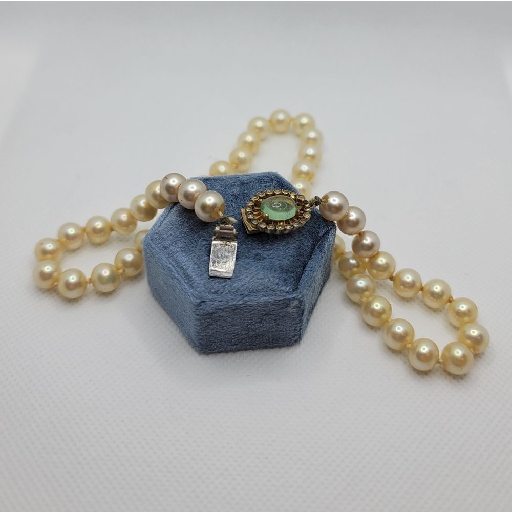 JOSEPH MAZER Vintage Faux Pearl Necklace - Picture 8 of 9